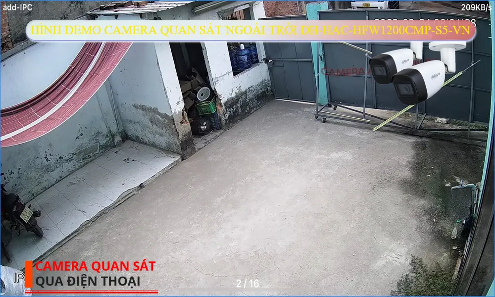 DH-HAC-HFW1200CMP-S5-VN Camera Ngoài Trời Giá Rẻ