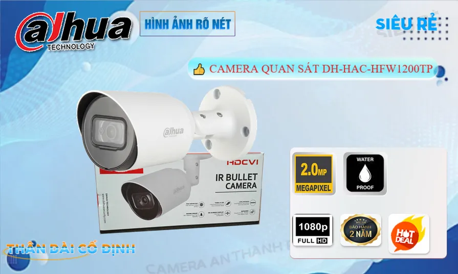 DH-HAC-HFW1200TP Camera Ngoài Trời Giá Rẻ DH-HAC-HFW1200TP Camera Ngoài Trời Giá Rẻ