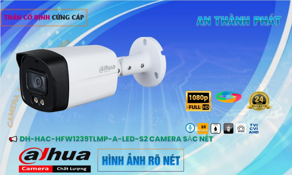 Camera DH-HAC-HFW1239TLMP-A-LED-S2 Dahua Camera DH-HAC-HFW1239TLMP-A-LED-S2 Dahua