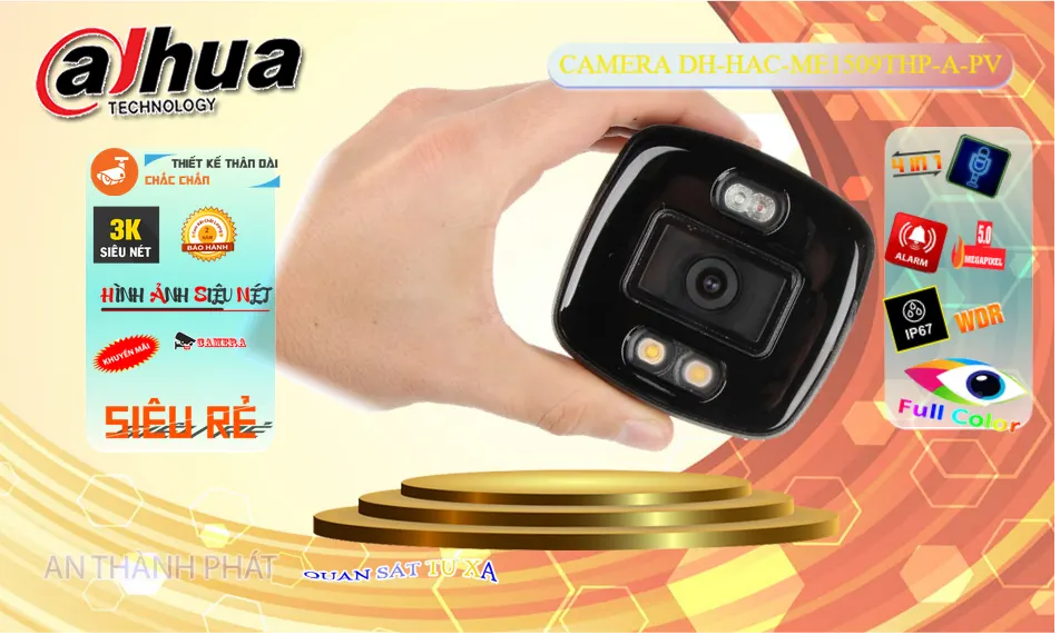 Camera An Ninh Dahua DH-HAC-ME1509THP-A-PV Mẫu Đẹp Camera An Ninh Dahua DH-HAC-ME1509THP-A-PV Mẫu Đẹp
