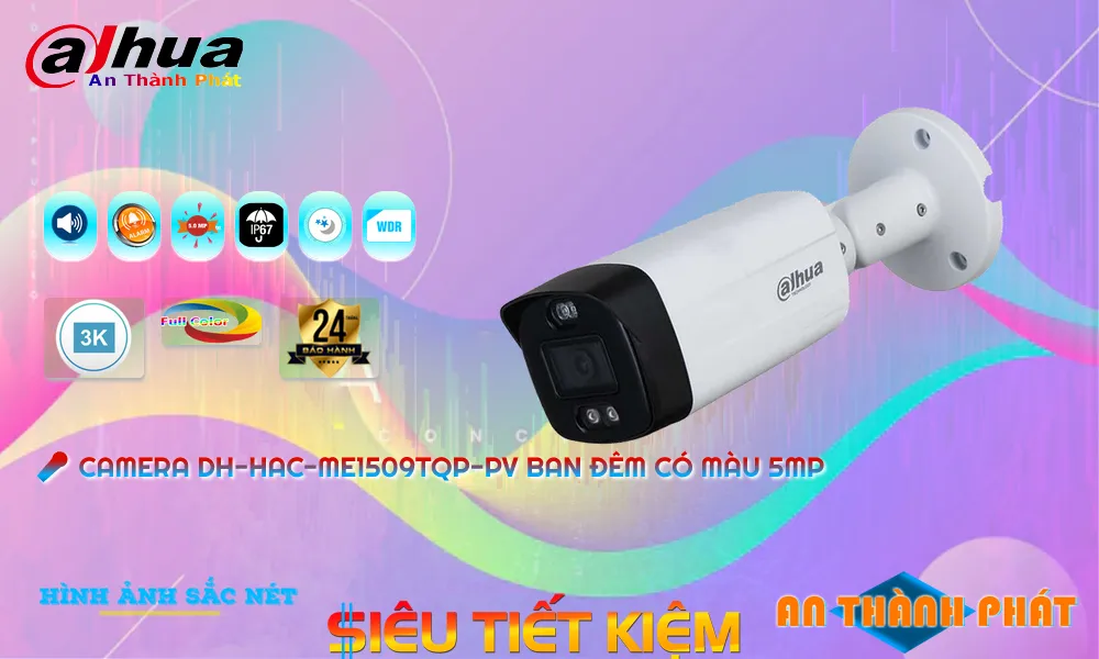 DH-HAC-ME1509THP-PV Camera Ban Đêm Có Màu DH-HAC-ME1509THP-PV Camera Ban Đêm Có Màu