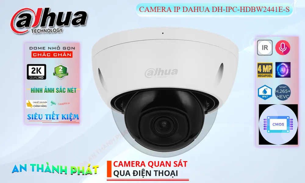 Camera IP DAHUA DH-IPC-HDBW2441E-S