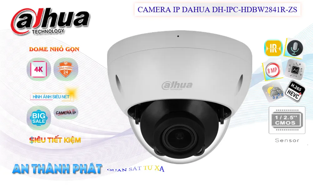 Camera IP DAHUA DH-IPC-HDBW2841R-ZS