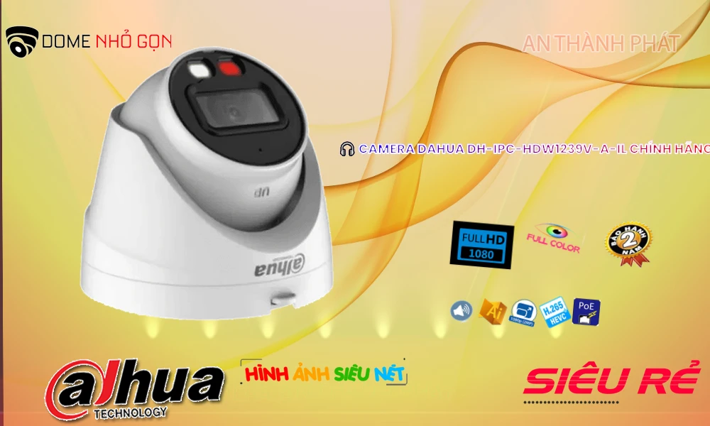 Dahua DH-IPC-HDW1239V-A-IL Hình Ảnh Đẹp Dahua DH-IPC-HDW1239V-A-IL Hình Ảnh Đẹp