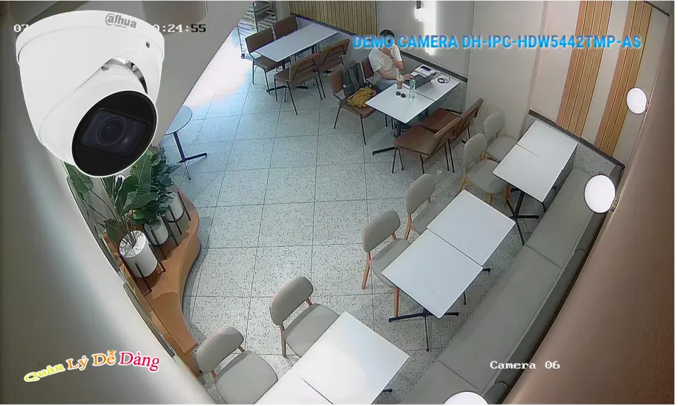 Camera DH-IPC-HDW5442TMP-AS  Dahua Sắt Nét