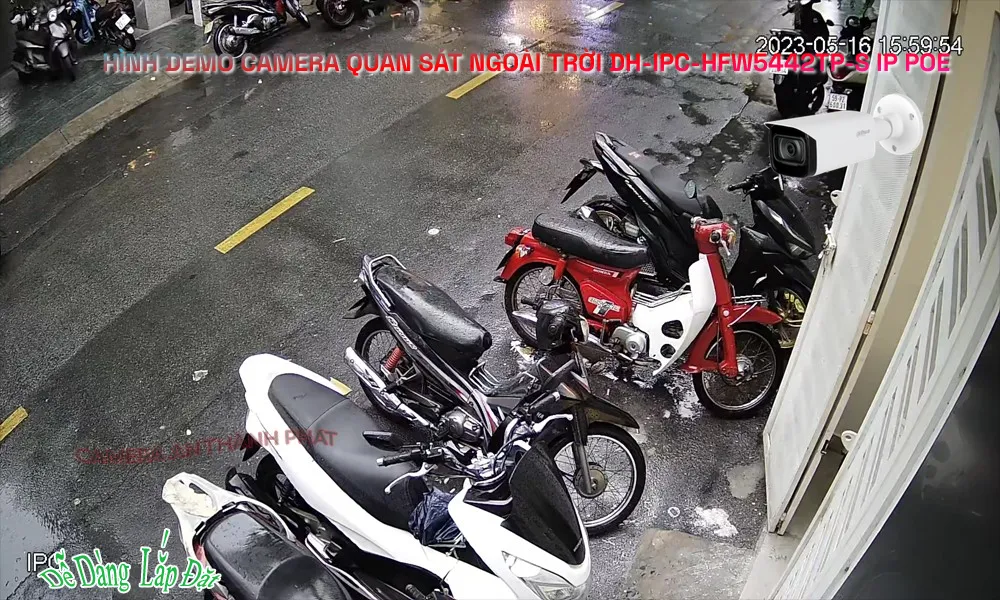 DH-IPC-HFW5442TP-S Camera IP Ngoài Trời 4MP DH-IPC-HFW5442TP-S Camera IP Ngoài Trời 4MP