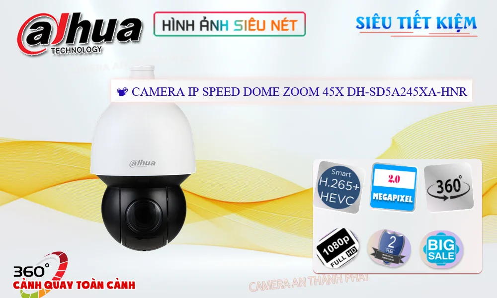 DH-SD5A245XA-HNR Camera IP Quay Quét 360 Độ