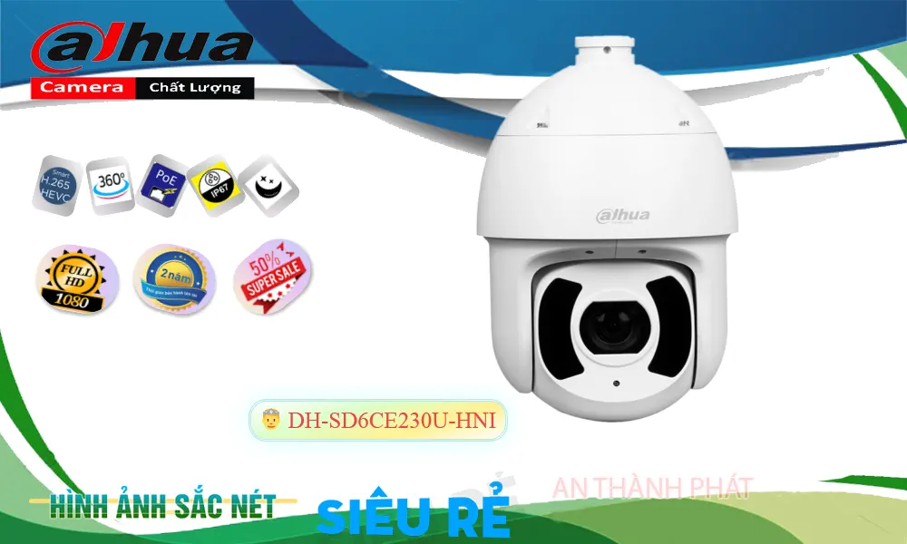 Camera An Ninh Dahua DH-SD6CE230U-HNI Công Nghệ Mới Camera An Ninh Dahua DH-SD6CE230U-HNI Công Nghệ Mới