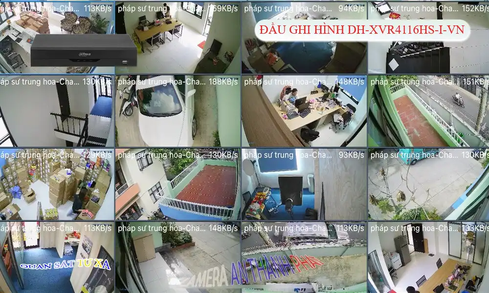 Đầu Thu KTS Dahua DH-XVR4116HS-I-VN Tiết Kiệm Đầu Thu Dahua DH-XVR4116HS-I-VN Tiết Kiệm