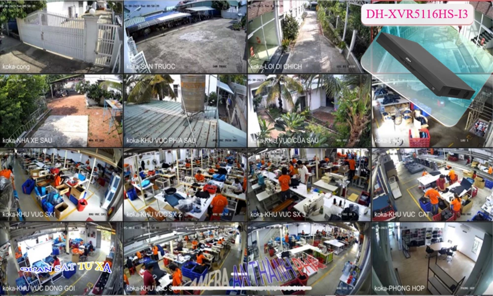 ✽ Đầu Ghi Camera DH-XVR5116HS-I3 Dahua Giá rẻ ✽ Đầu Ghi Camera DH-XVR5116HS-I3 Dahua Giá rẻ