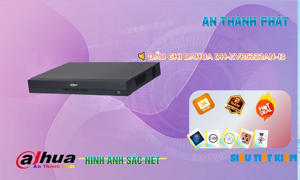 Dahua DH-XVR5232AN-I3 Chất Lượng Dahua DH-XVR5232AN-I3 Chất Lượng