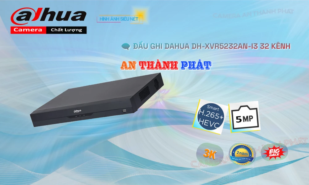 Dahua DH-XVR5232AN-I3 Chất Lượng Dahua DH-XVR5232AN-I3 Chất Lượng