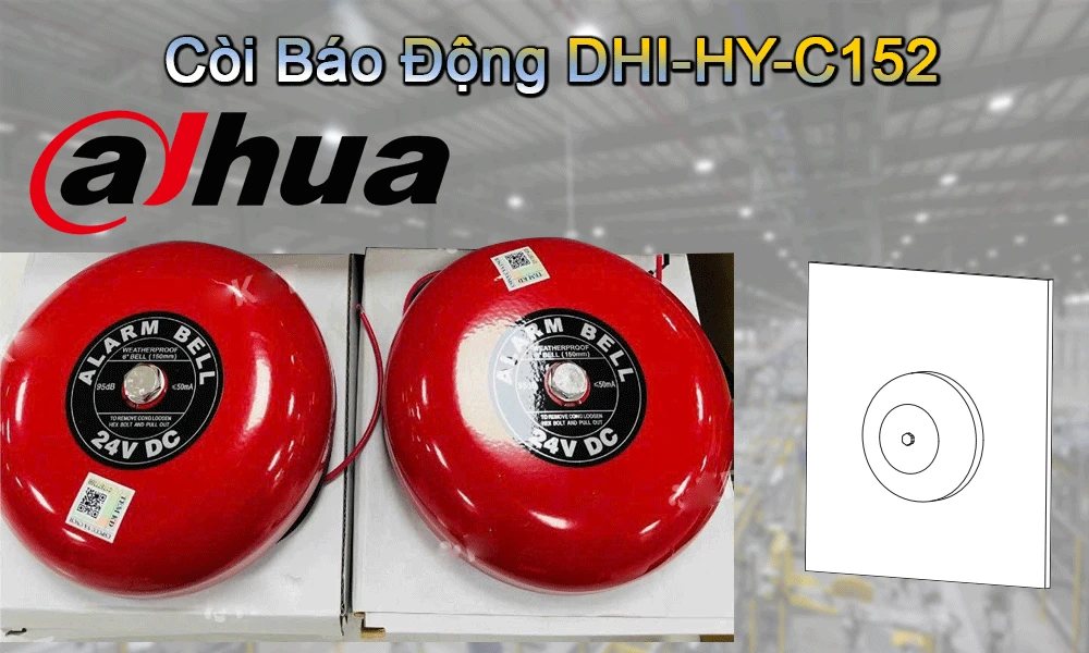 Chuông Báo Cháy DHI-HY-C152 Chuông Báo Cháy DHI-HY-C152