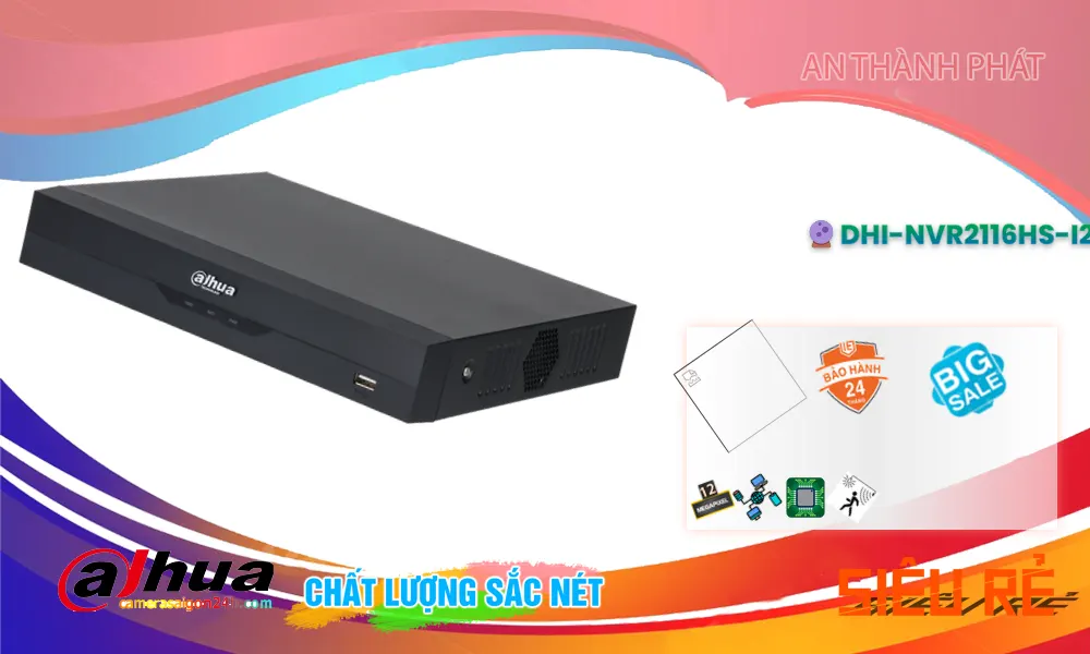 DHI-NVR2116HS-I2 Đầu ghi Camera Dahua Giá rẻ DHI-NVR2116HS-I2 Đầu ghi Camera Dahua Giá rẻ