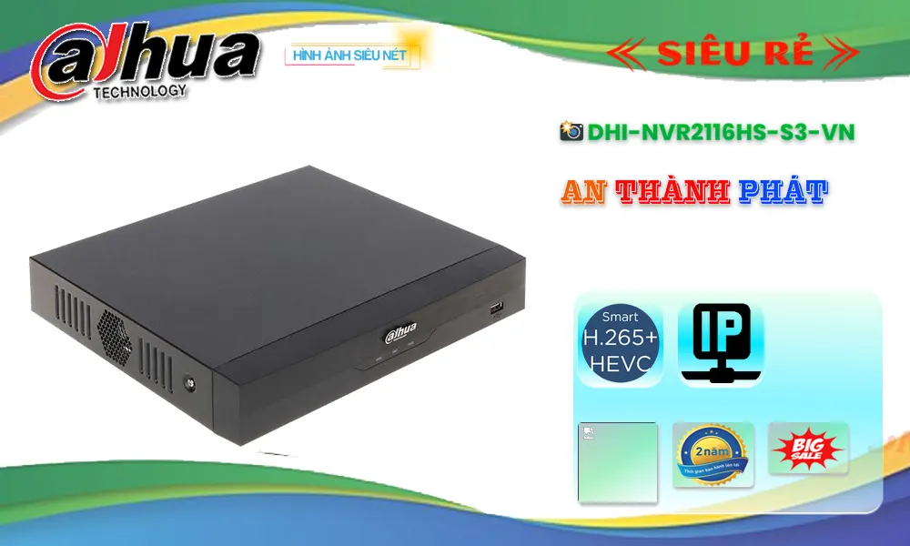 DHI-NVR2116HS-S3-VN Đầu Ghi Hình Mẫu Đẹp DHI-NVR2116HS-S3-VN Đầu Ghi Hình Mẫu Đẹp