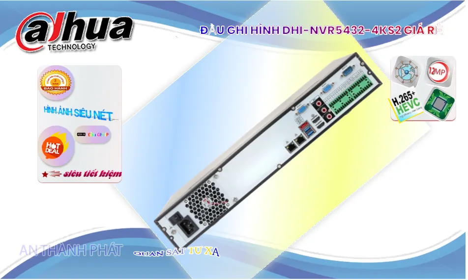 DHI-NVR5432-4KS2 Đầu Ghi Hình Giá rẻ ☑ DHI-NVR5432-4KS2 Đầu Ghi Hình Giá rẻ ☑