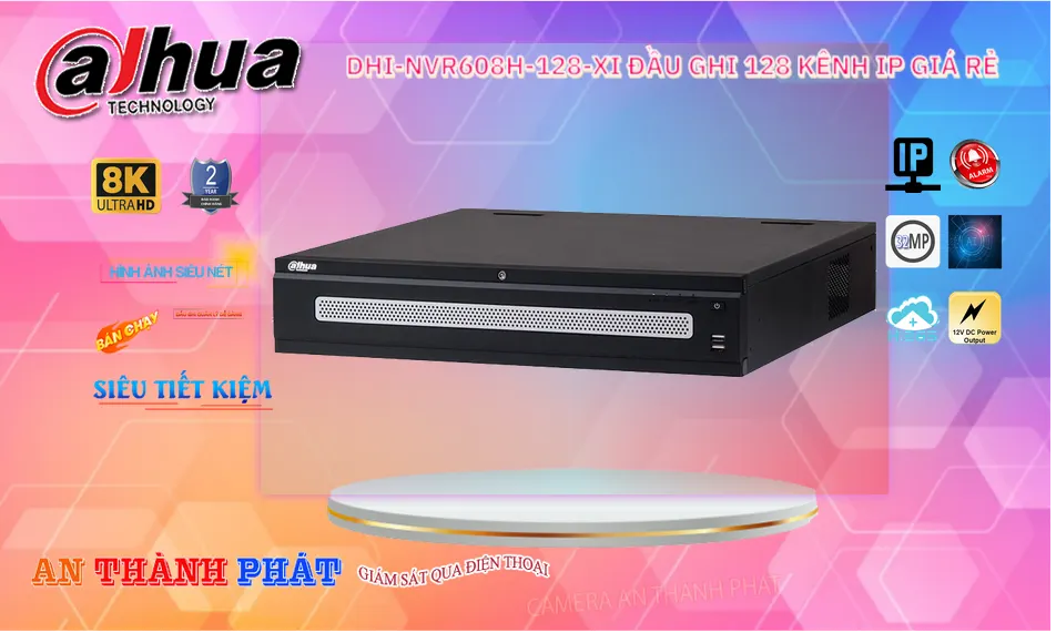 ✓ DHI-NVR608H-128-XI Đầu Ghi Hình Chất Lượng ✓ DHI-NVR608H-128-XI Đầu Ghi Hình Chất Lượng