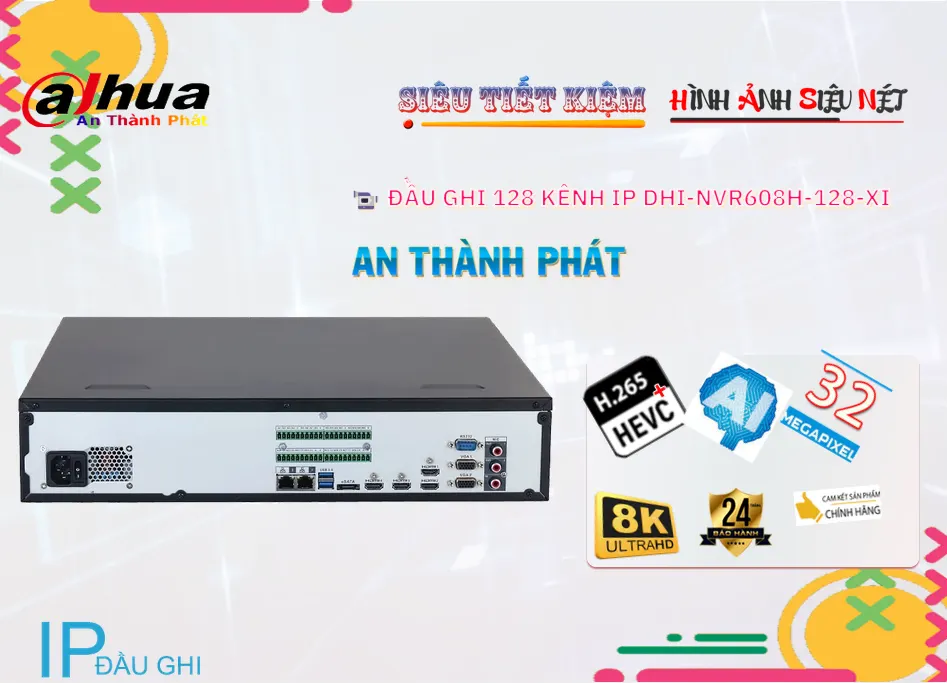 ✓ DHI-NVR608H-128-XI Đầu Ghi Hình Chất Lượng ✓ DHI-NVR608H-128-XI Đầu Ghi Hình Chất Lượng