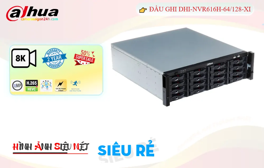camera DHI-NVR616H-64/128-XI, Dahua DHI-NVR616H-64/128-XI, DHI-NVR616H-64/128-XI