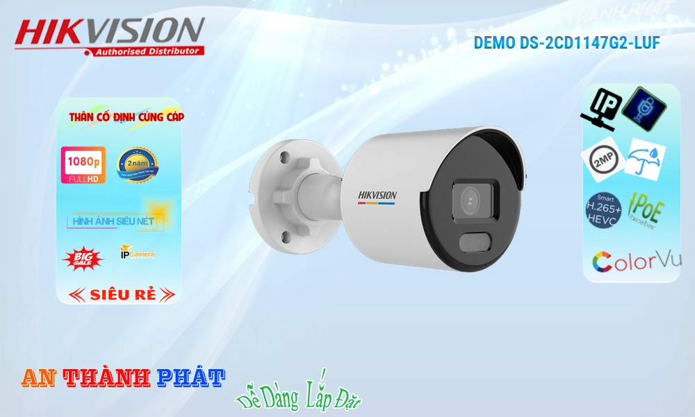 Camera DS-2CD1027G0-LU Hikvision