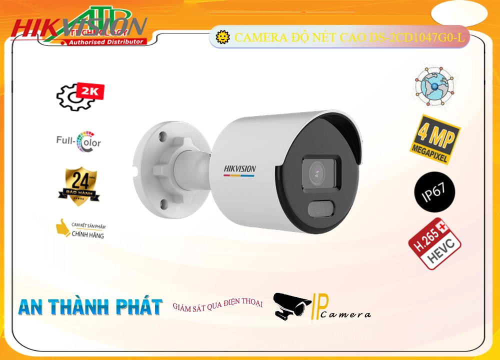 Camera DS-2CD1047G0-L Độ Phân Giải Cao Camera DS-2CD1047G0-L Độ Phân Giải Cao