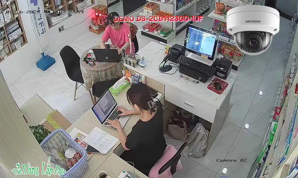 Camera  Hikvision Giá rẻ DS-2CD1123G0-IUF ✅