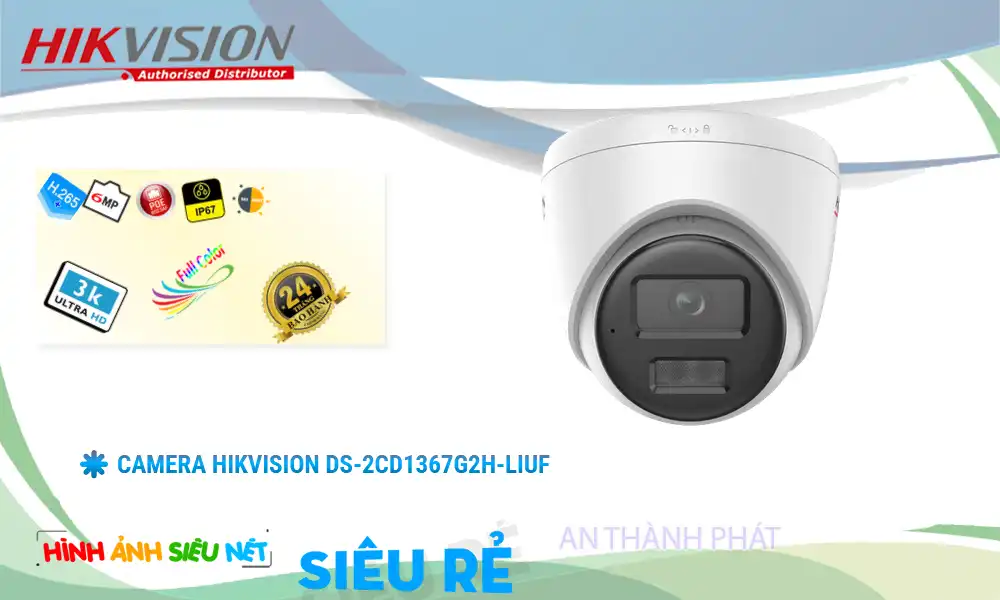 Camera Hikvision DS-2CD1367G2H-LIUF Camera Hikvision DS-2CD1367G2H-LIUF