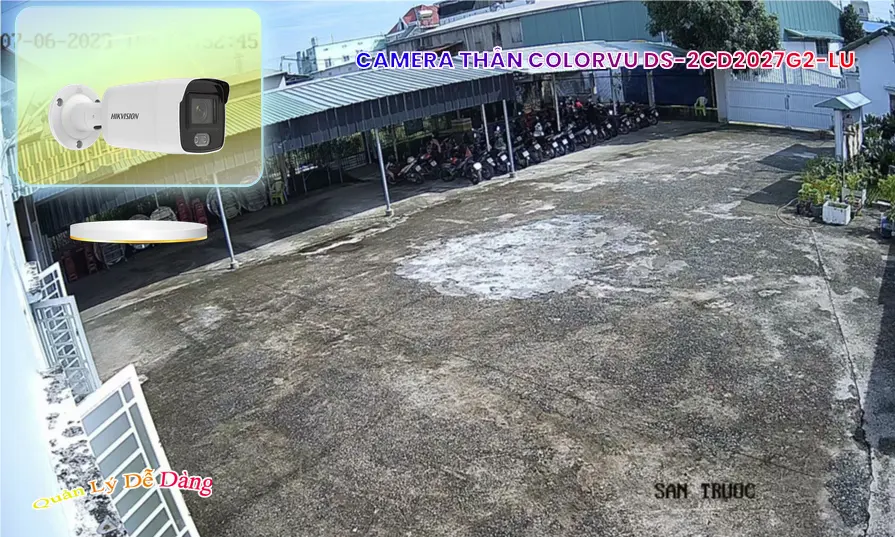 Camera An Ninh  Hikvision DS-2CD2027G2-LU Chất Lượng