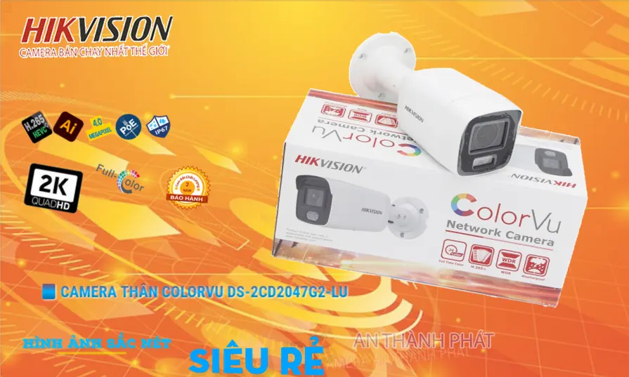 DS-2CD2047G2-LU Camera An Ninh Hình Ảnh Đẹp