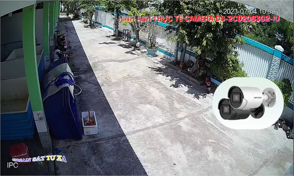 DS-2CD2063G2-IU Camera An Ninh Sắt Nét ✔