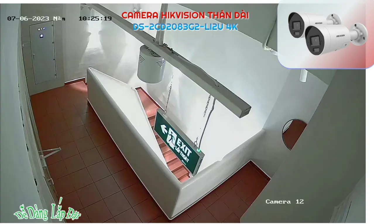 Camera Hikvision Giá tốt IP POE với Trang bị Cảm biến chuyển động DS-2CD2083G2-LI2U Camera Hikvision Giá tốt IP POE với Trang bị Cảm biến chuyển động DS-2CD2083G2-LI2U