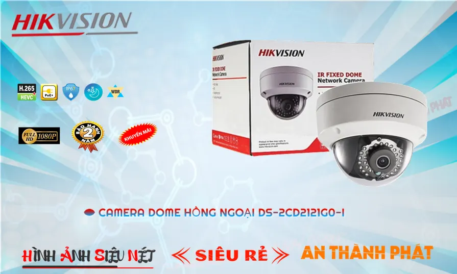 DS-2CD2121G0-I  Hikvision Tiết Kiệm
