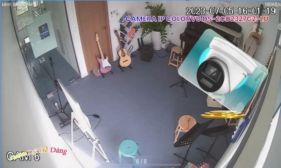 DS-2CD2327G2-LU Camera  Hikvision