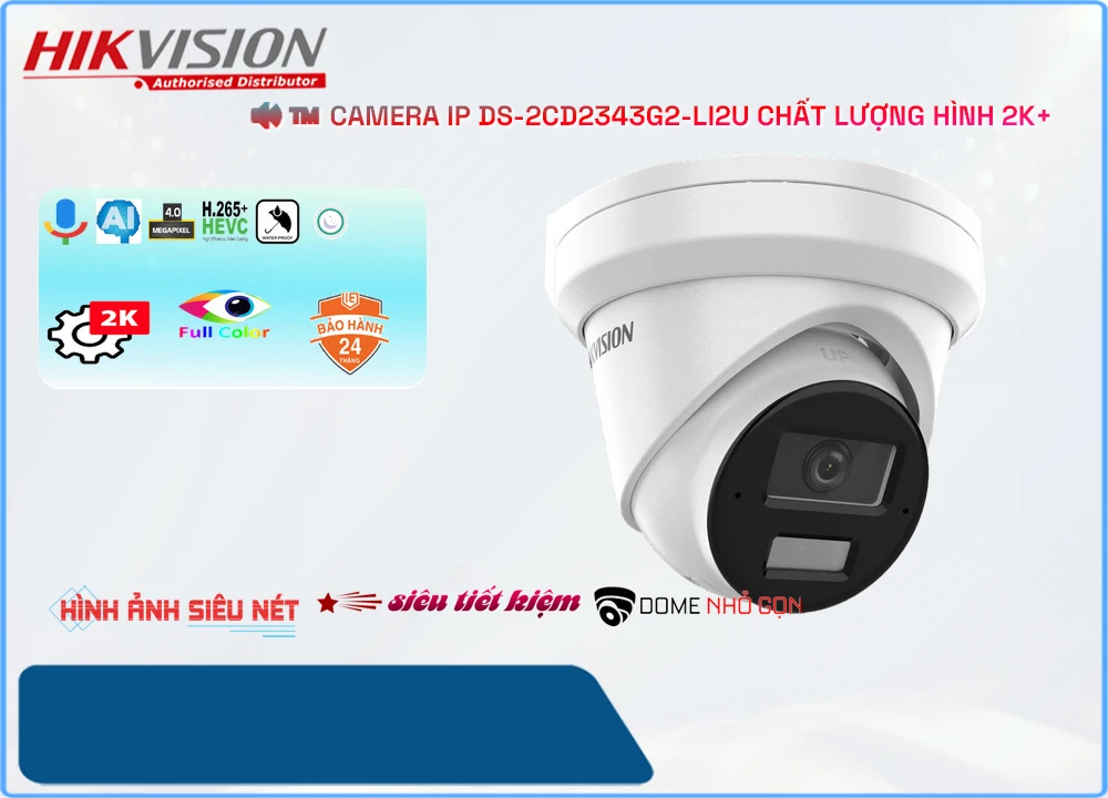 Camera Hikvision DS-2CD2343G2-LI2U Camera Hikvision DS-2CD2343G2-LI2U