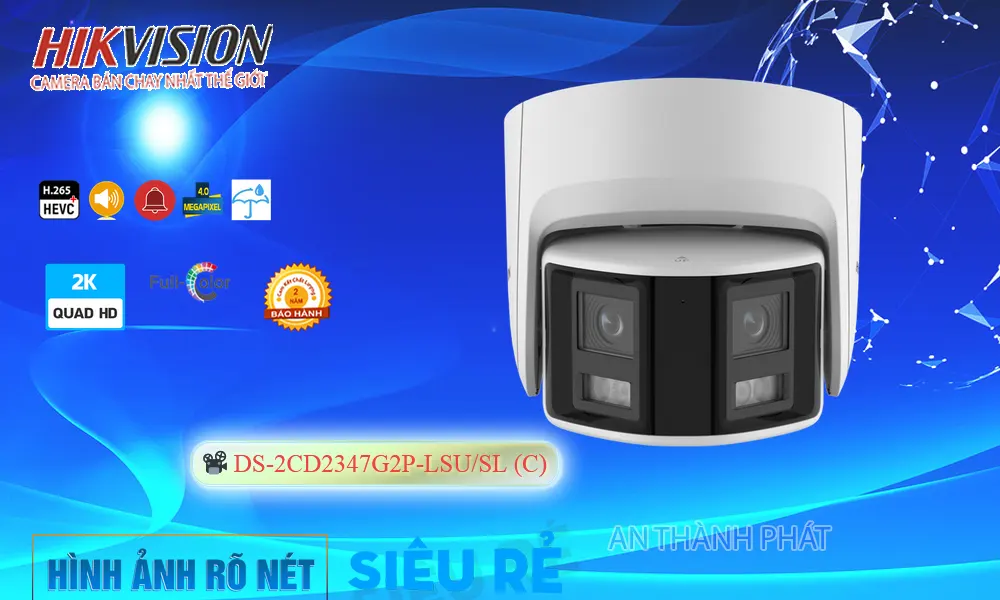DS-2CD2347G2P-LSU/SL(C) Camera An Ninh Hình Ảnh Đẹp