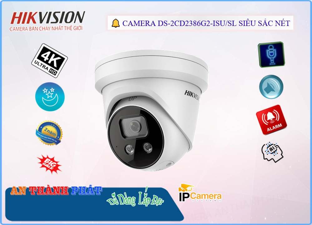 Camera DS-2CD2386G2-ISU/SL IP POE Camera DS-2CD2386G2-ISU/SL IP POE