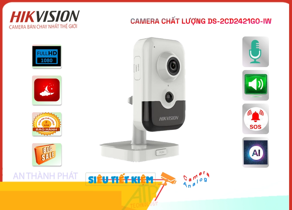 Camera DS-2CD2421G0-IW Hikvision