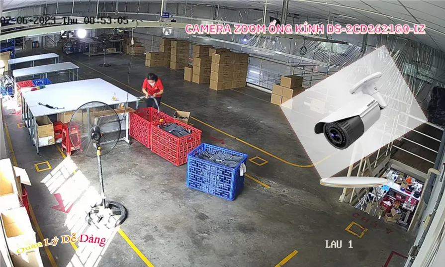 Camera An Ninh  Hikvision DS-2CD2621G0-IZ Tiết Kiệm