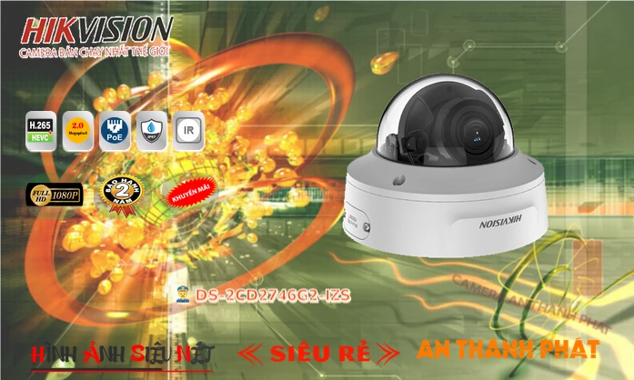 Camera Hikvision DS-2CD2746G2-IZS Camera Hikvision DS-2CD2746G2-IZS