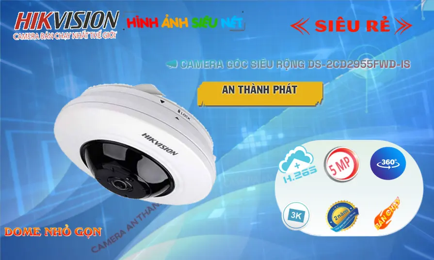 Hikvision DS-2CD2955FWD-IS Hình Ảnh Đẹp