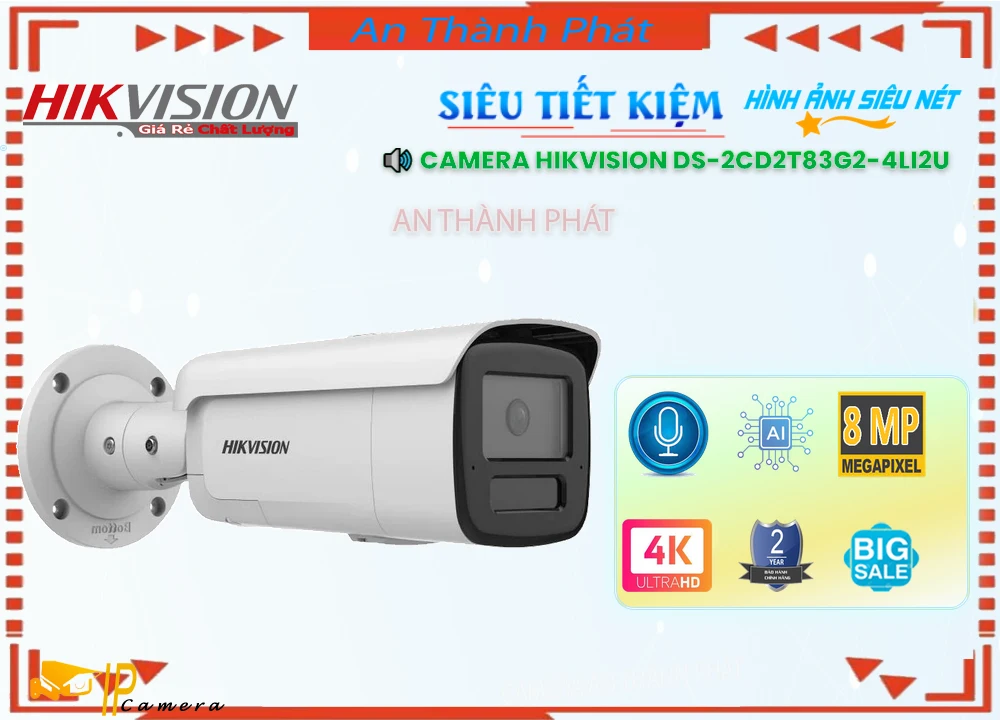 DS-2CD2T83G2-4LI2U Hikvision DS-2CD2T83G2-4LI2U Hikvision