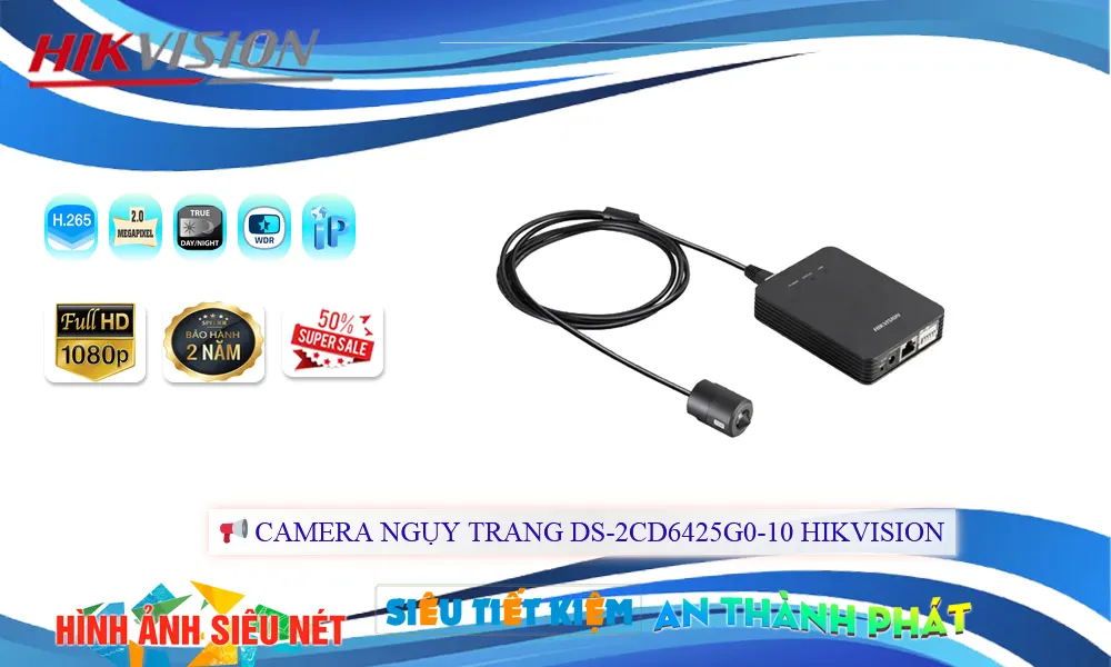 ✽  Camera  Hikvision DS-2CD6425G0-10 Giá rẻ