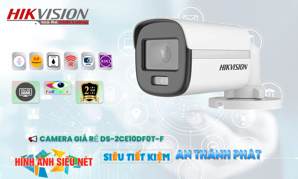 Camera DS-2CE10DF0T-F Hikvision Giá rẻ ❂