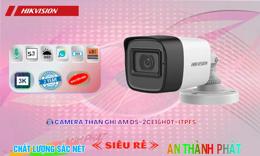 DS-2CE16H0T-ITPFS Camera  Hikvision