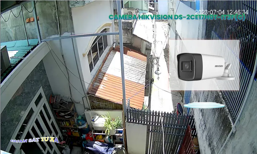 DS-2CE17H0T-IT3F(C) Camera Sắt Nét  Hikvision