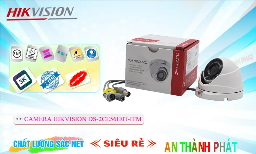 Hikvision DS-2CE56H0T-ITM Chức Năng Cao Cấp
