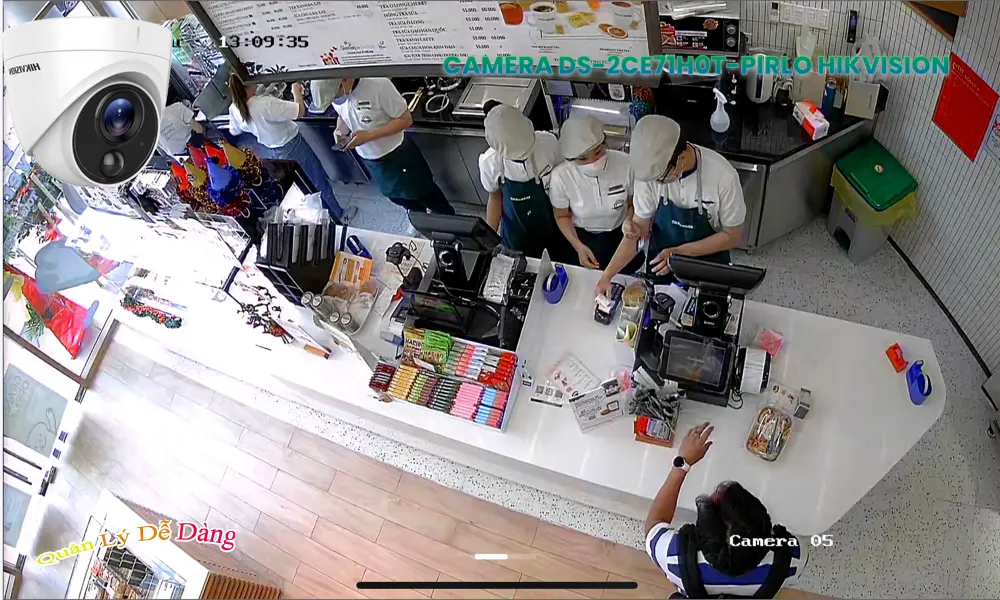 Camera DS-2CE71H0T-PIRLO Tiết Kiệm