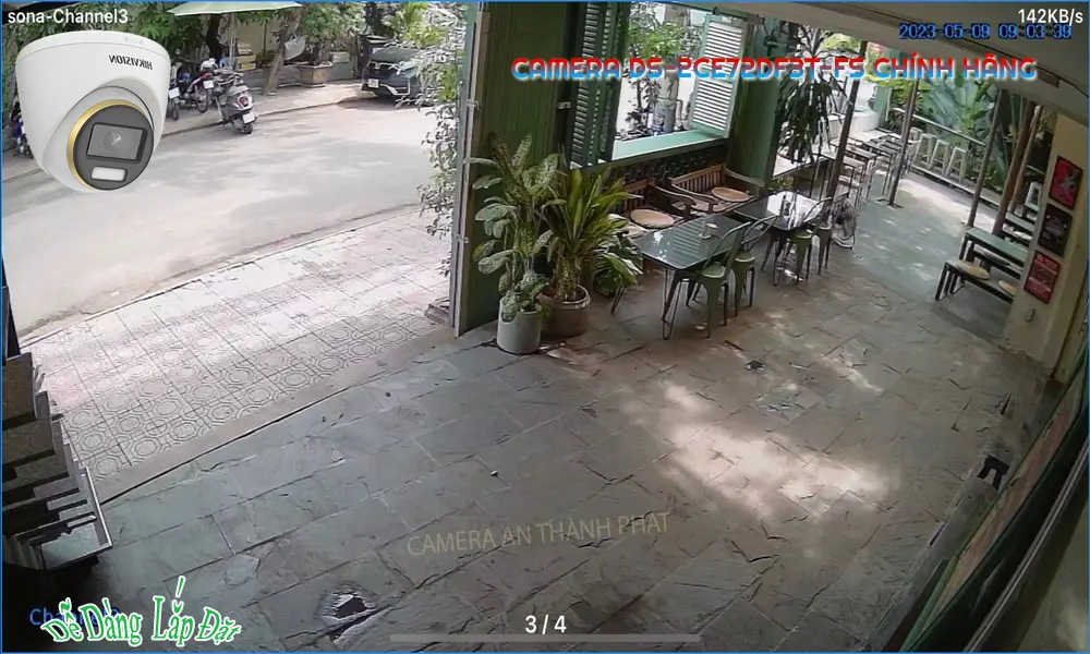 DS-2CE72DF3T-FS Camera  Hikvision Sắt Nét