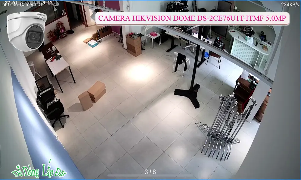 ✽  DS-2CE76U1T-ITMF Camera  Hikvision Mẫu Đẹp