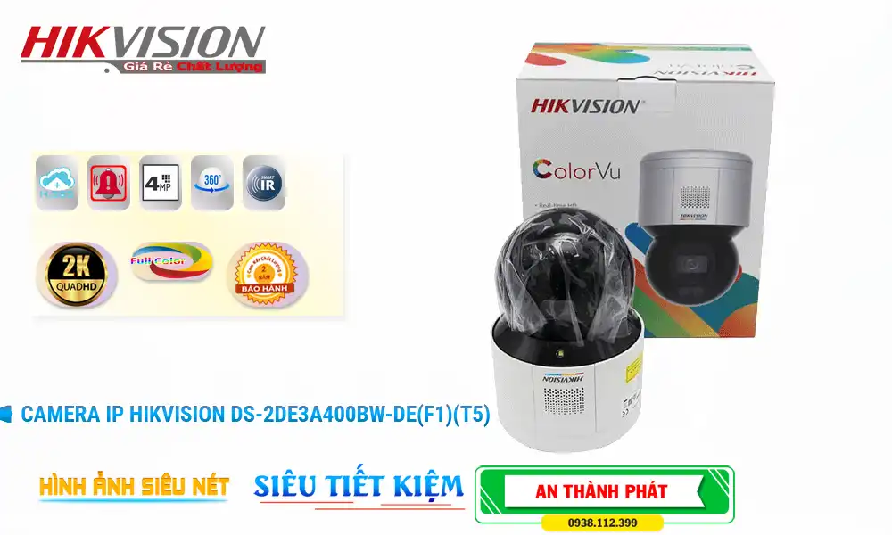 Camera Hikvision DS-2DE3A400BW-DE(F1)(T5)
